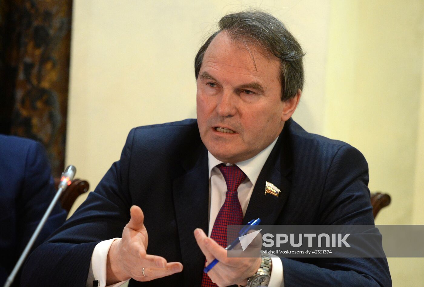 Russia's Public Chamber holds hearings on situation in Ukraine