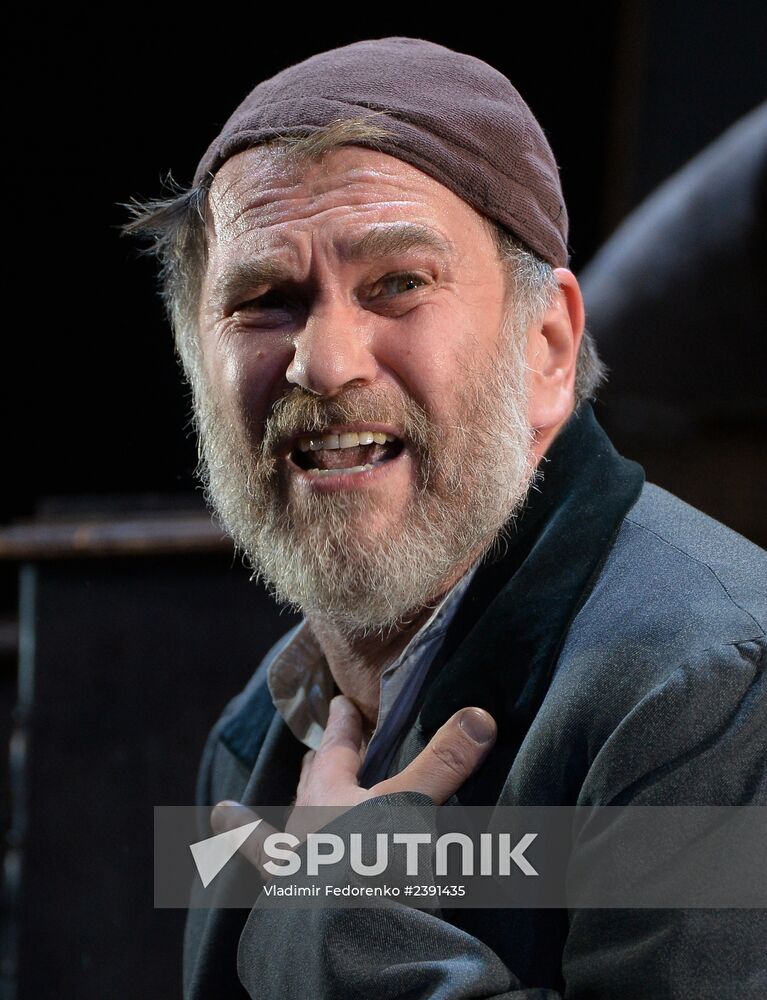 Vakhtangov Theater run-through of "Smile Upon Us., Lord" play