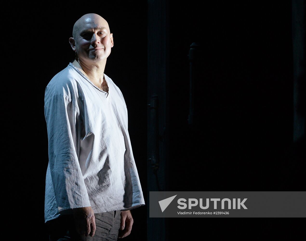 Vakhtangov Theater run-through of "Smile Upon Us., Lord" play