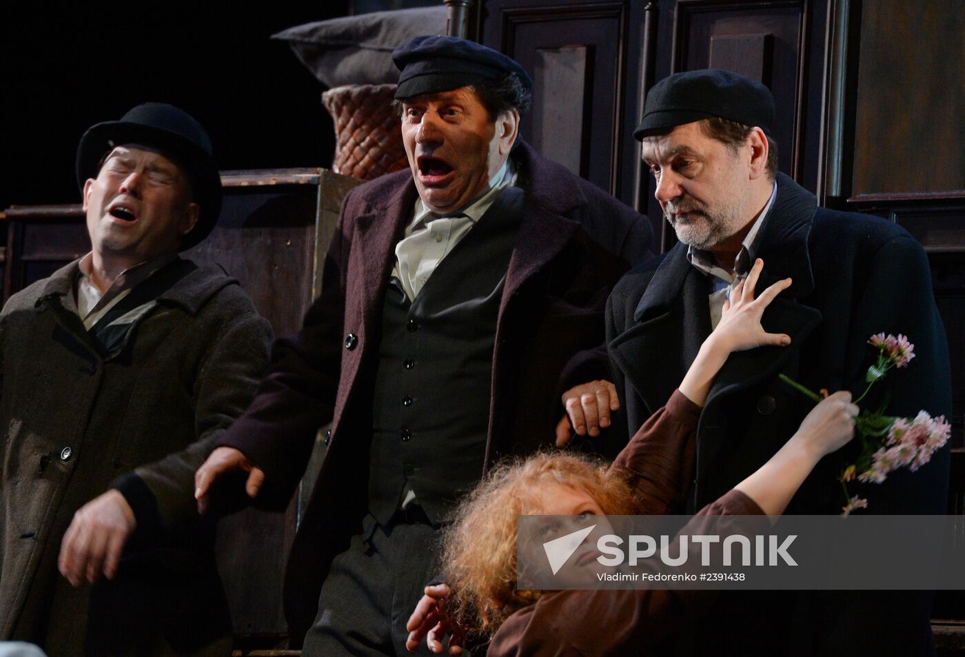 Vakhtangov Theater run-through of "Smile Upon Us., Lord" play