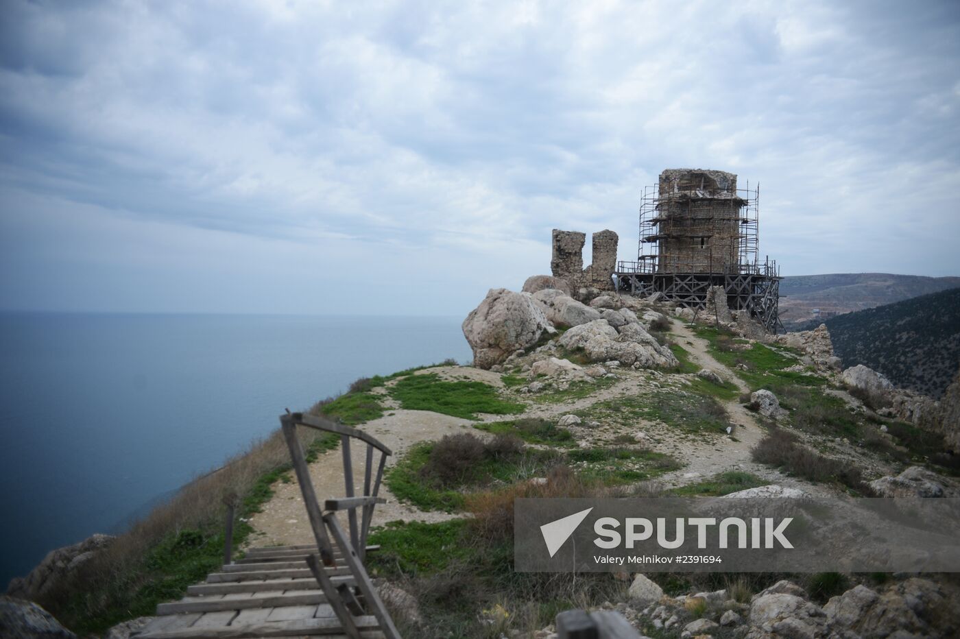 Cities and towns on south-western coast of Crimea