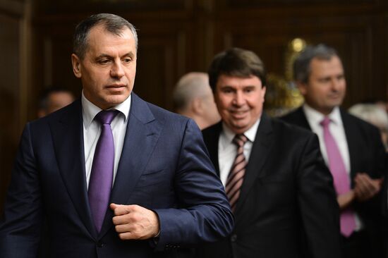 State Duma speaker meets with Crimean deputies