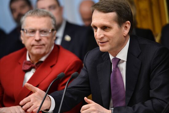 State Duma speaker meets with Crimean deputies