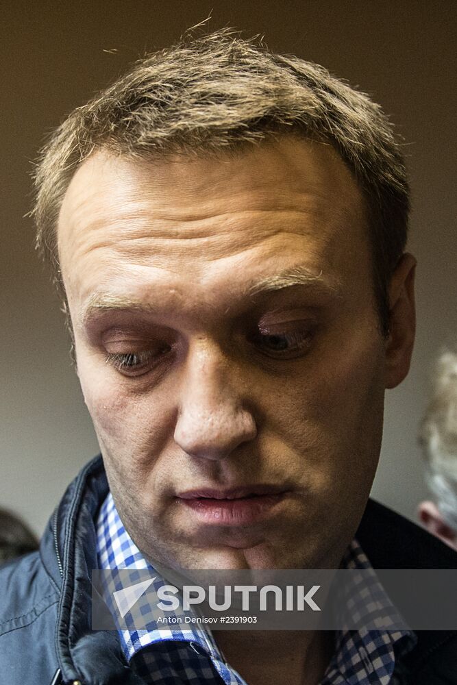 A. Navalny's administrative arrest case