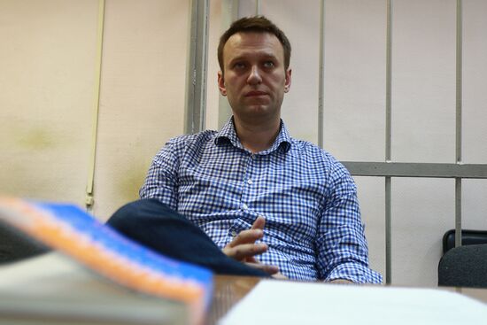 A. Navalny's administrative arrest case