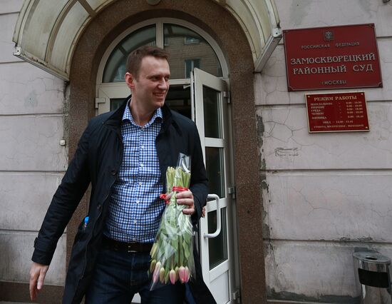 A. Navalny's administrative arrest case
