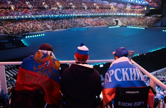 Opening ceremony of Sochi 2014 Winter Paralympic Games