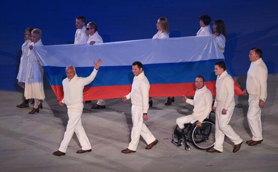 Opening ceremony of Sochi 2014 Winter Paralympic Games