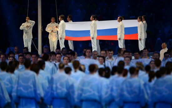 Opening ceremony of the Sochi 2014 Winter Paralympic Games