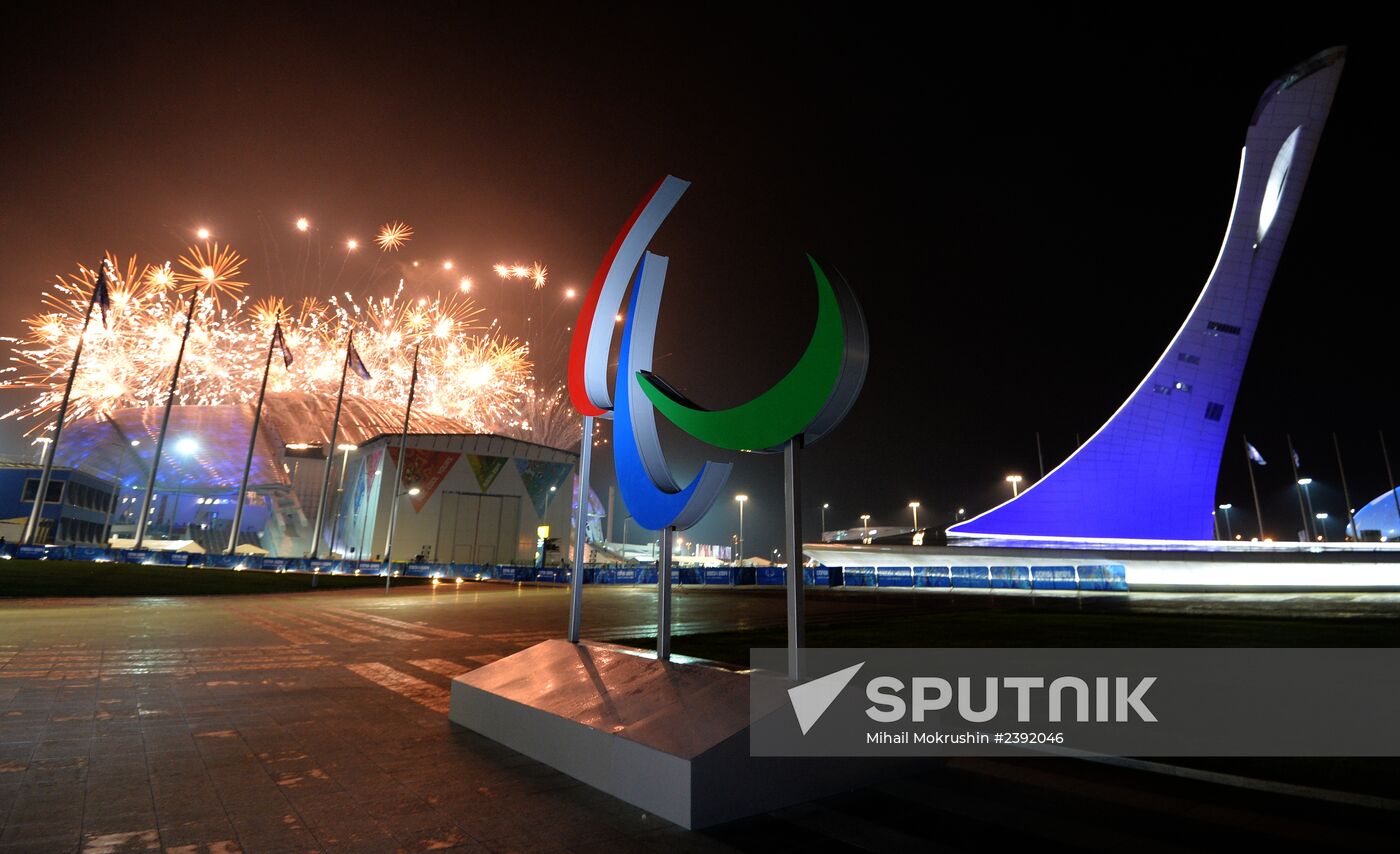 Opening ceremony of the Sochi 2014 Winter Paralympic Games