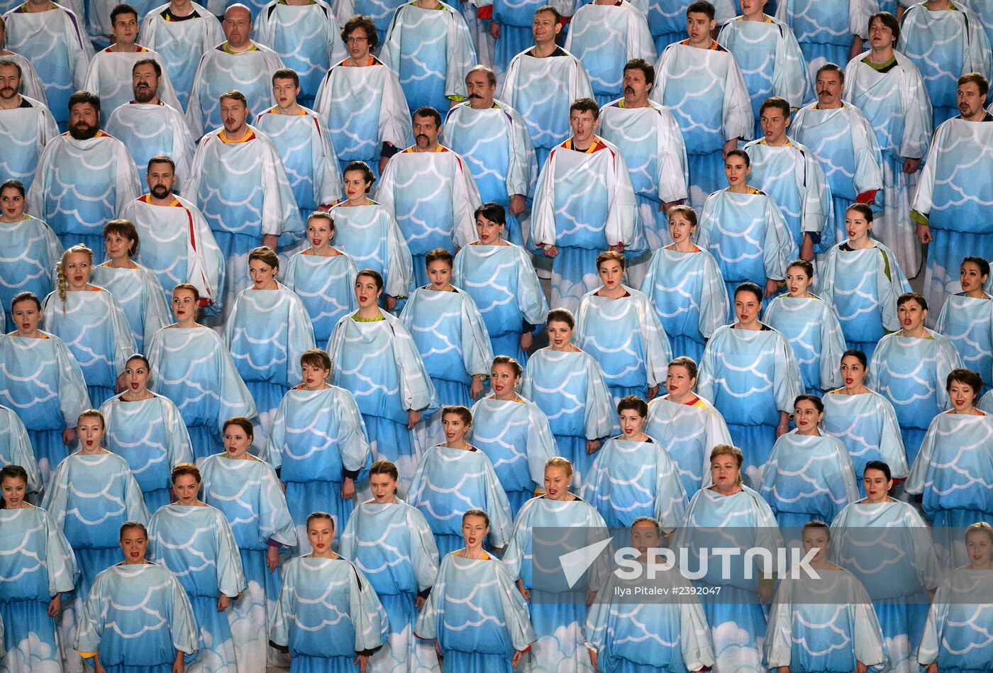 Opening ceremony of the Sochi 2014 Winter Paralympic Games