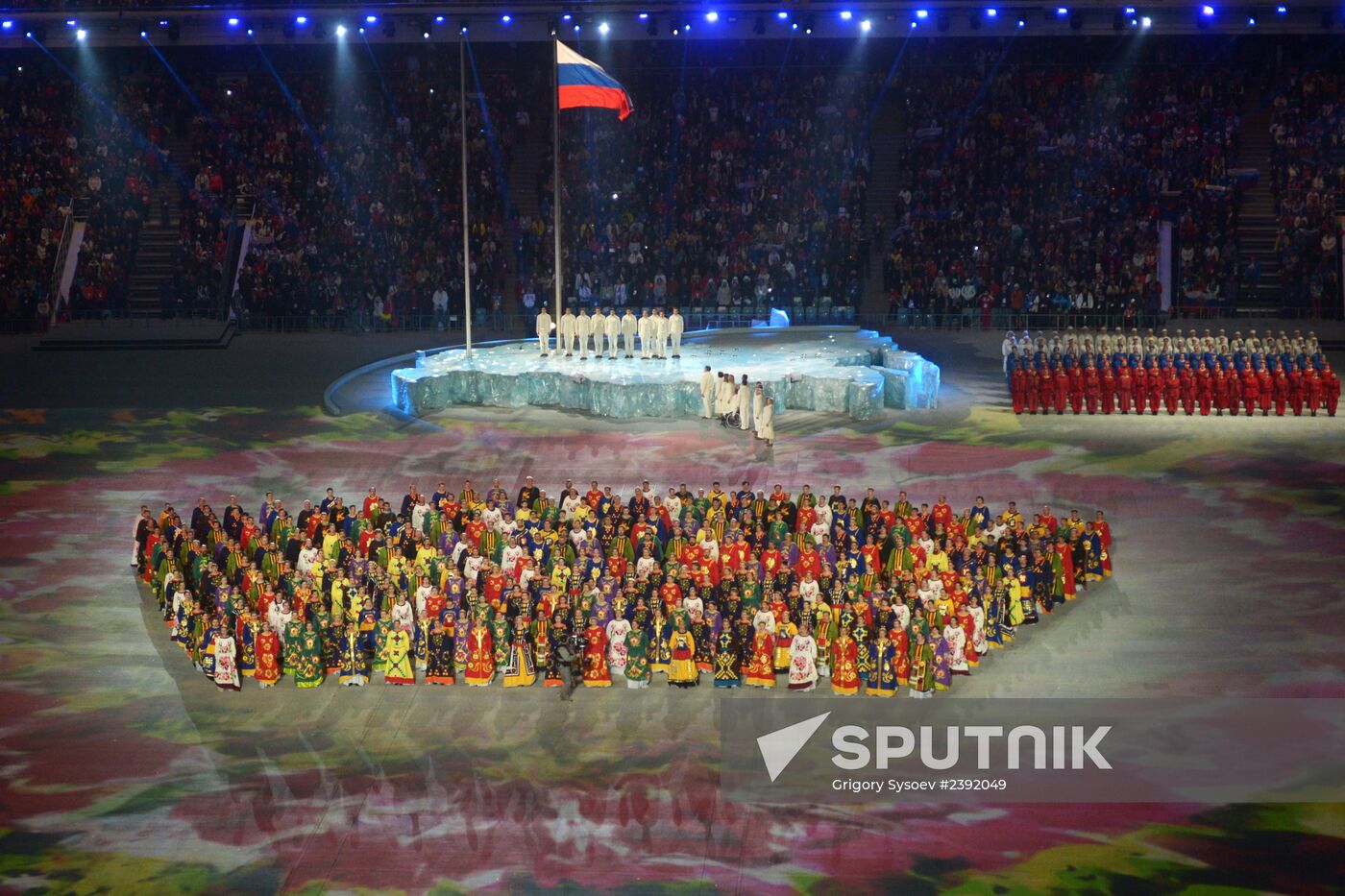 Opening ceremony of the Sochi 2014 Winter Paralympic Games