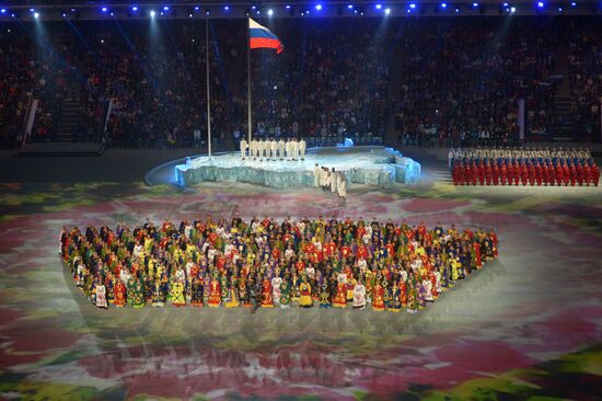 Opening ceremony of the Sochi 2014 Winter Paralympic Games