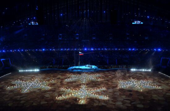 Opening ceremony of the Sochi 2014 Winter Paralympic Games