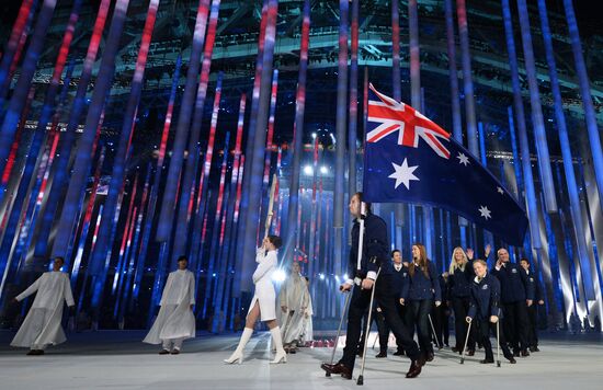 Opening ceremony of the Sochi 2014 Winter Paralympic Games