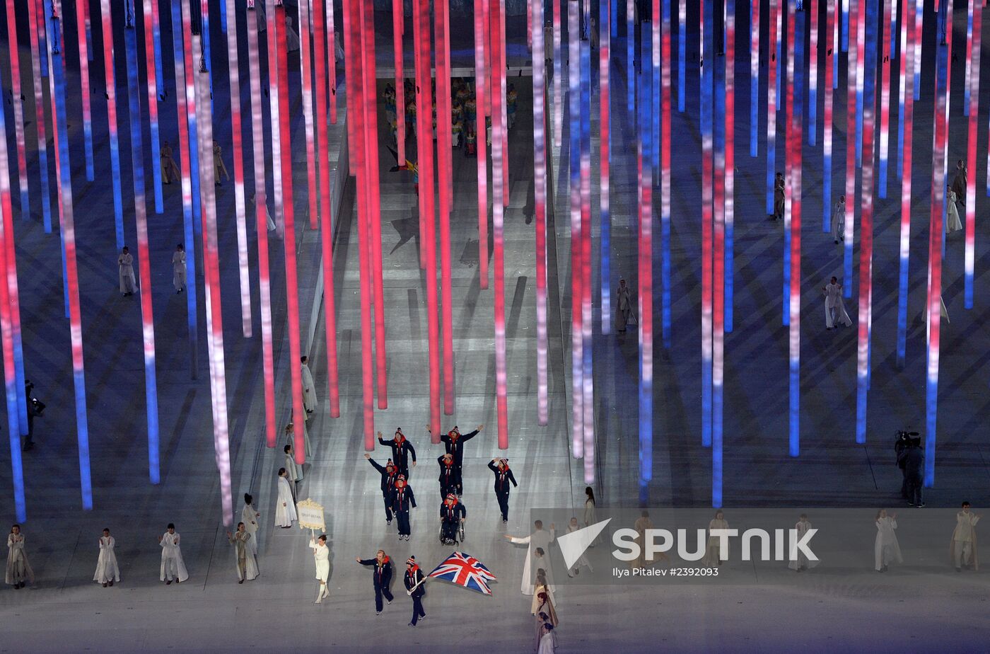 Opening ceremony of Sochi 2014 Winter Paralympic Games