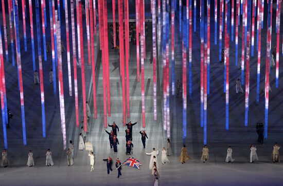 Opening ceremony of Sochi 2014 Winter Paralympic Games