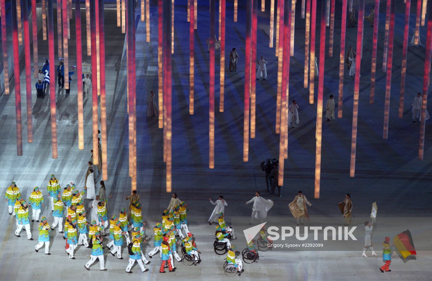 Opening ceremony of the Sochi 2014 Winter Paralympic Games