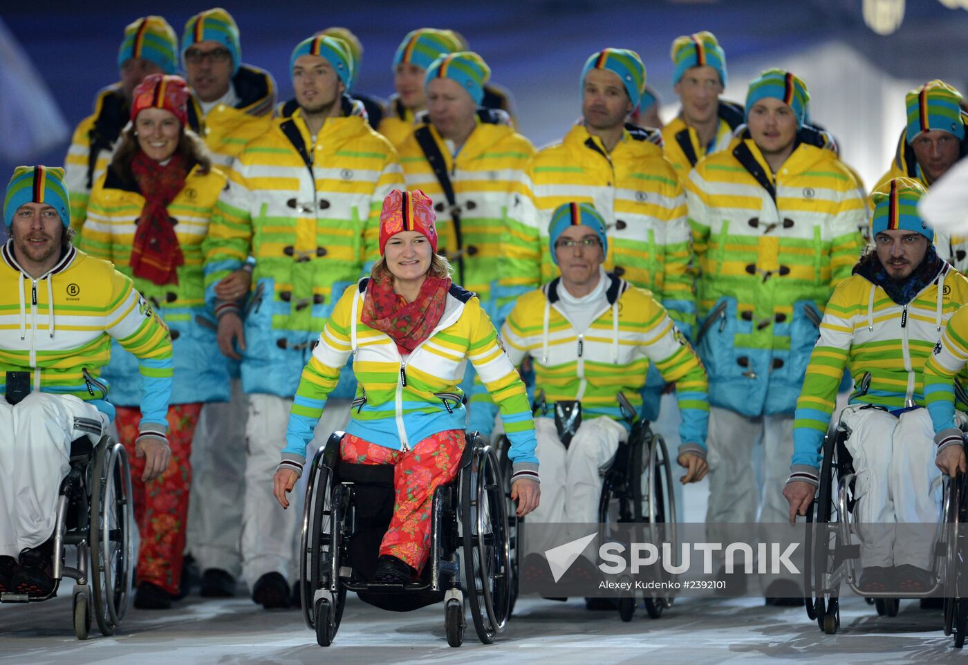 Opening ceremony of the Sochi 2014 Winter Paralympic Games