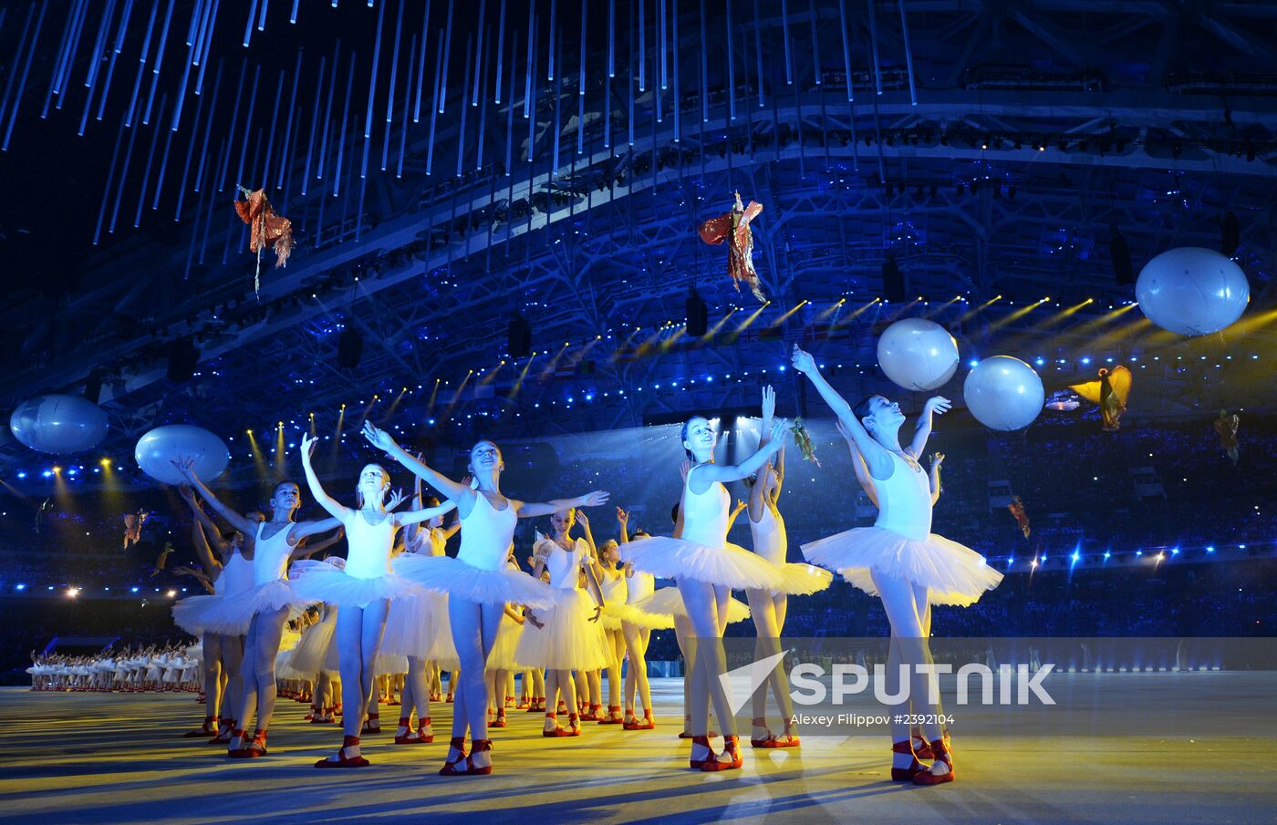 Opening ceremony of the Sochi 2014 Winter Paralympic Games