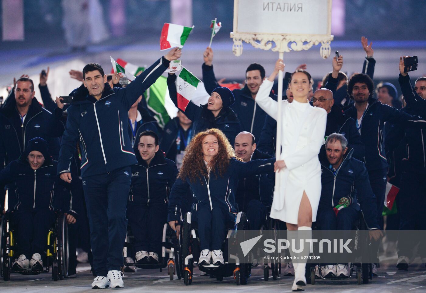 Opening ceremony of the Sochi 2014 Winter Paralympic Games