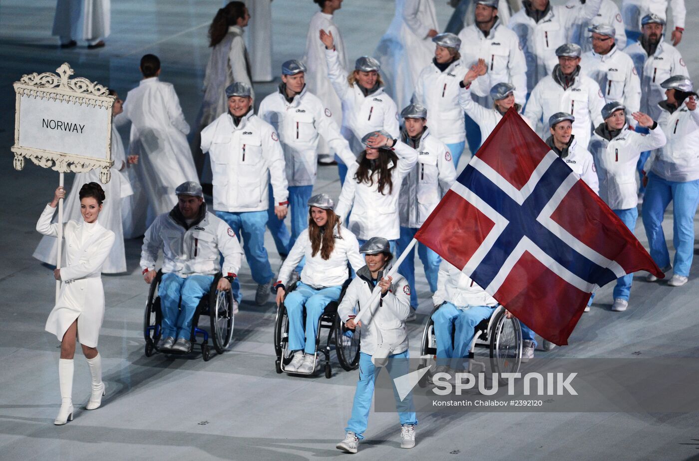 Opening ceremony of the Sochi 2014 Winter Paralympic Games