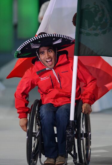 Opening ceremony of the Sochi 2014 Winter Paralympic Games