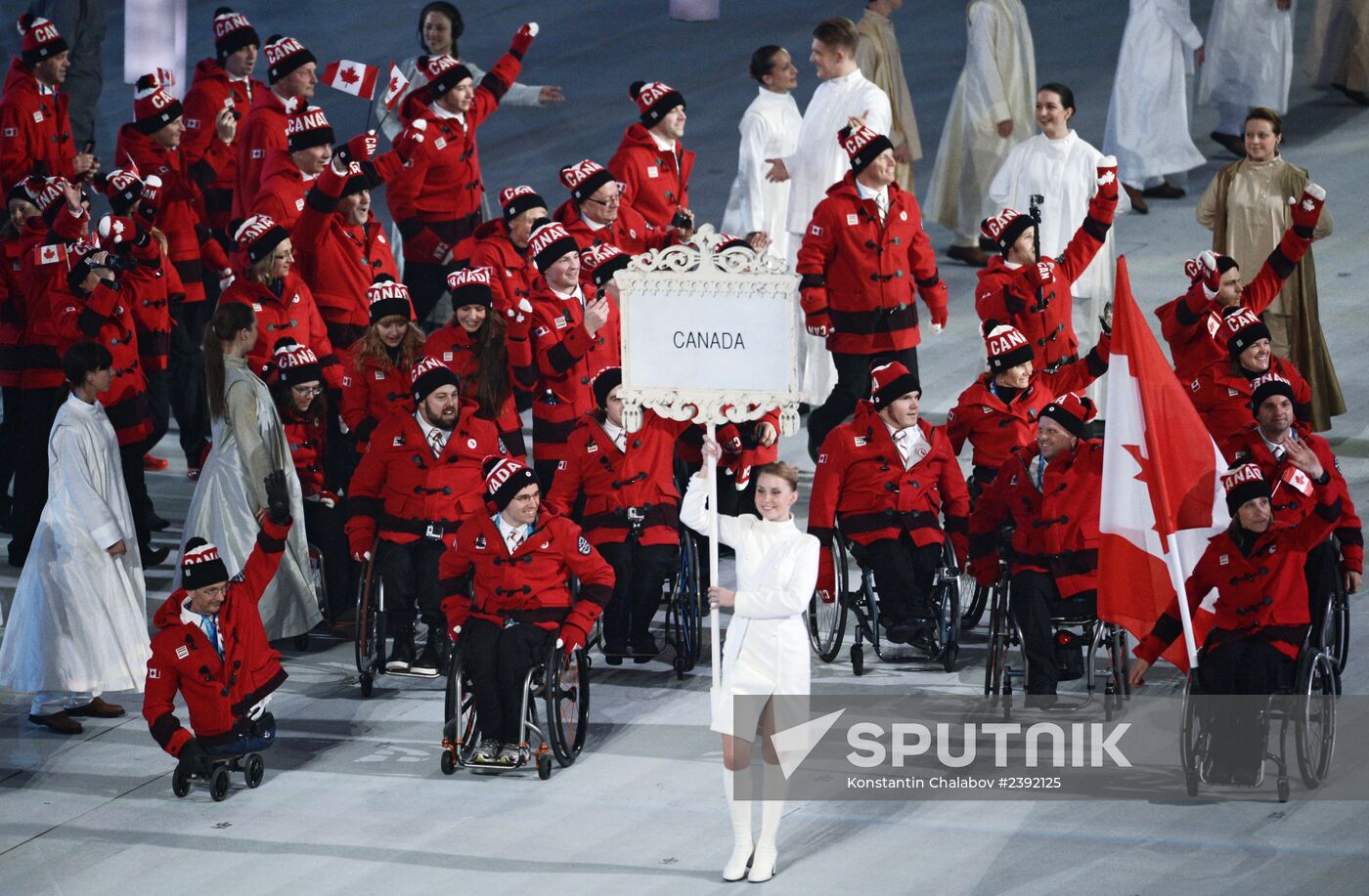 Opening ceremony of the Sochi 2014 Winter Paralympic Games