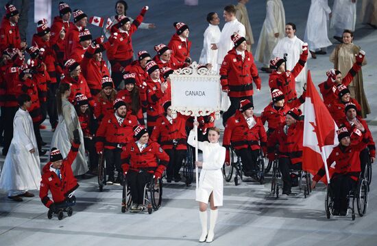 Opening ceremony of the Sochi 2014 Winter Paralympic Games