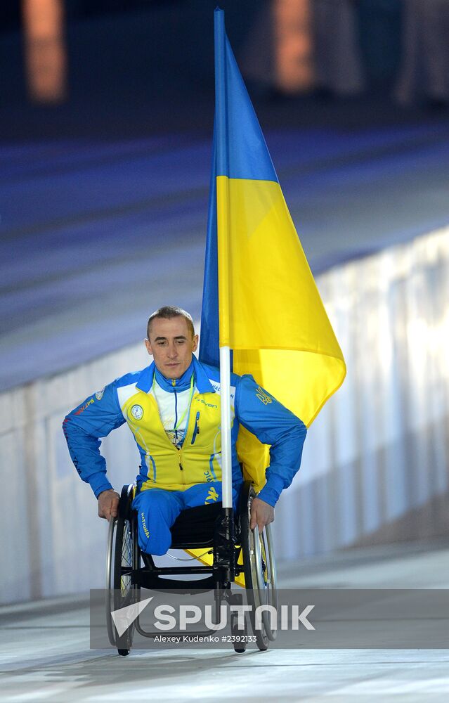 Opening ceremony of the Sochi 2014 Winter Paralympic Games