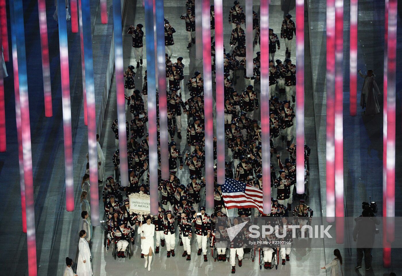 Opening ceremony of the Sochi 2014 Winter Paralympic Games