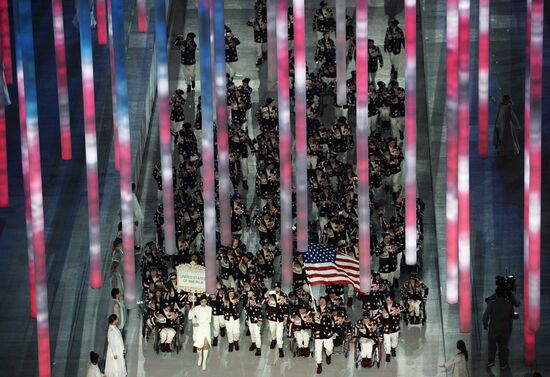 Opening ceremony of the Sochi 2014 Winter Paralympic Games