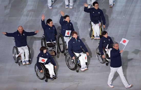 Opening ceremony of the Sochi 2014 Winter Paralympic Games