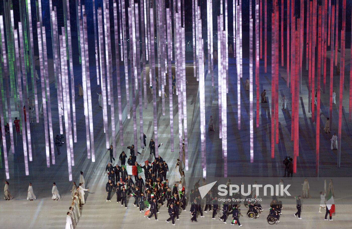 Opening ceremony of the Sochi 2014 Winter Paralympic Games