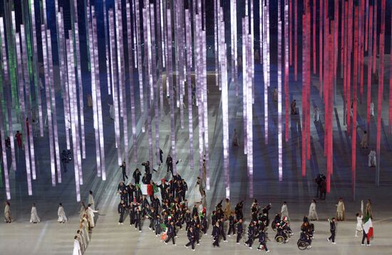 Opening ceremony of the Sochi 2014 Winter Paralympic Games