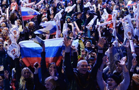 Opening ceremony of the Sochi 2014 Winter Paralympic Games