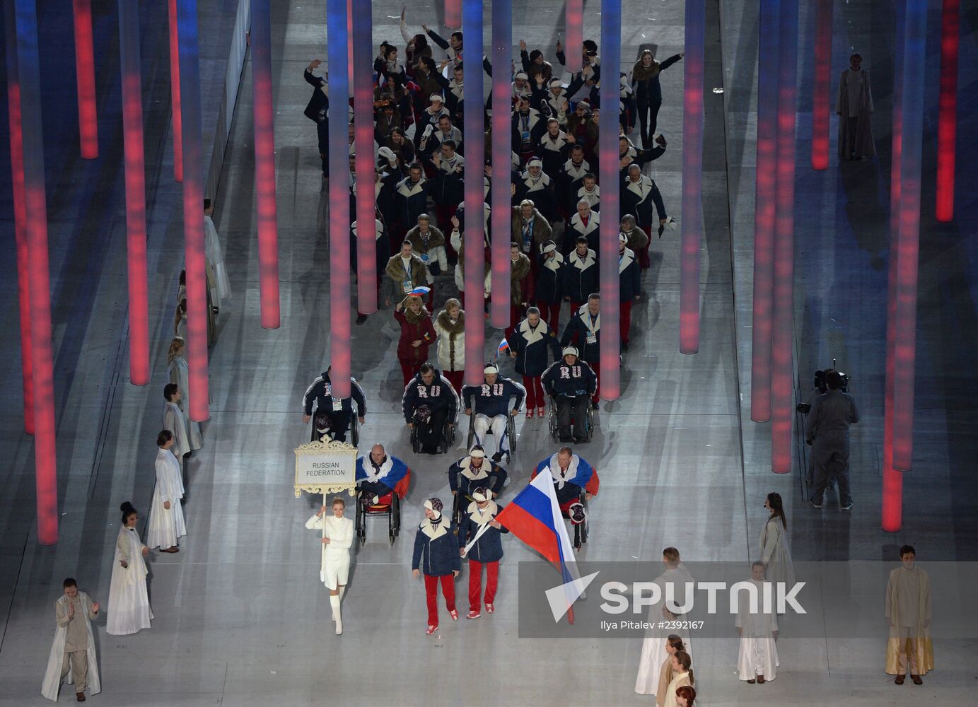 Opening ceremony of the Sochi 2014 Winter Paralympic Games