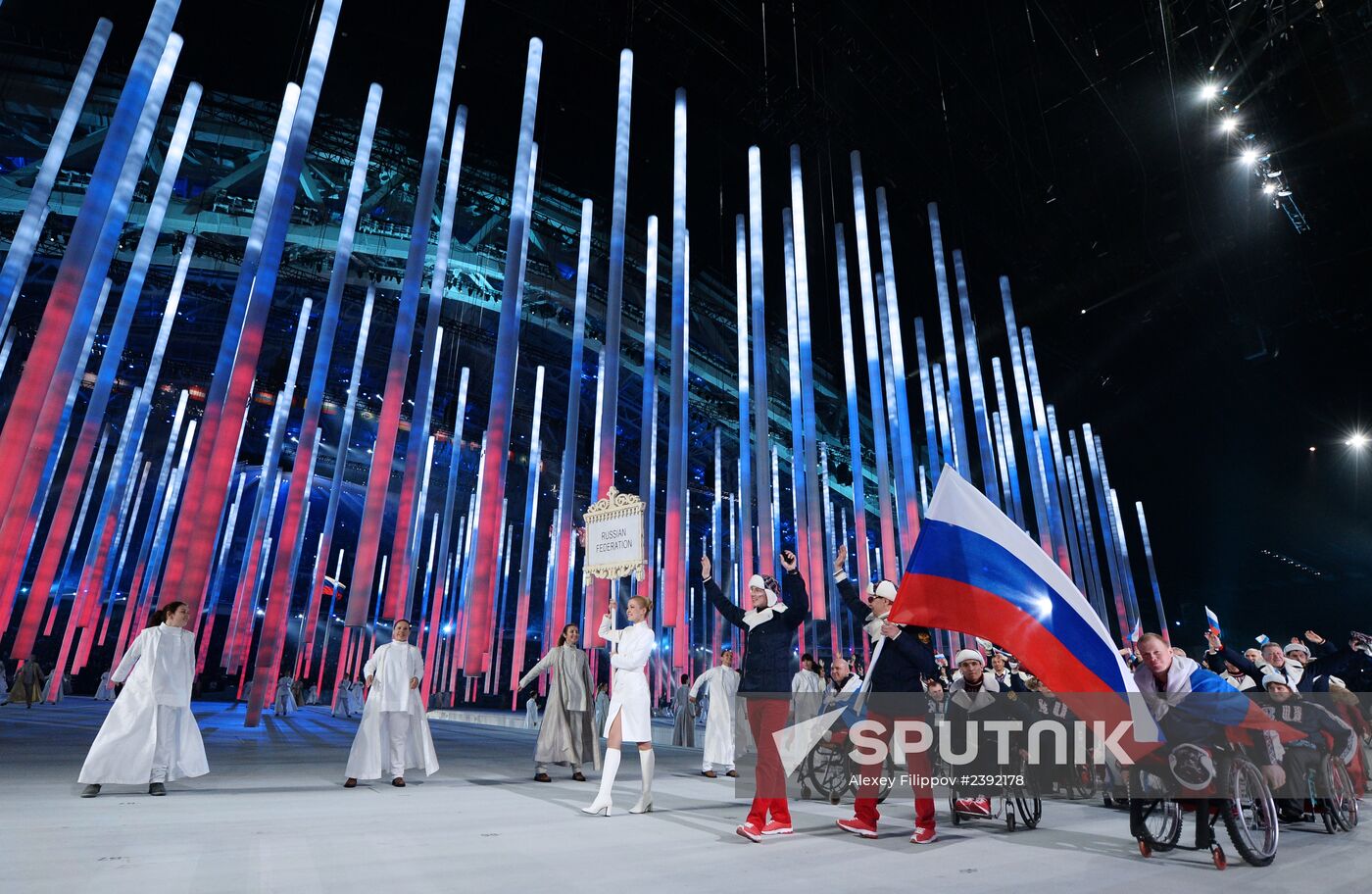 Opening ceremony of the Sochi 2014 Winter Paralympic Games