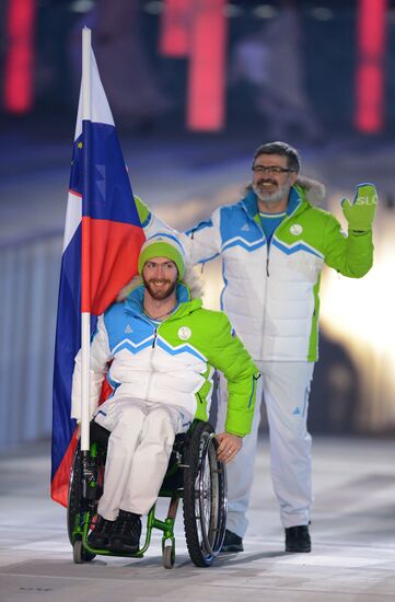 Opening ceremony of the Sochi 2014 Winter Paralympic Games