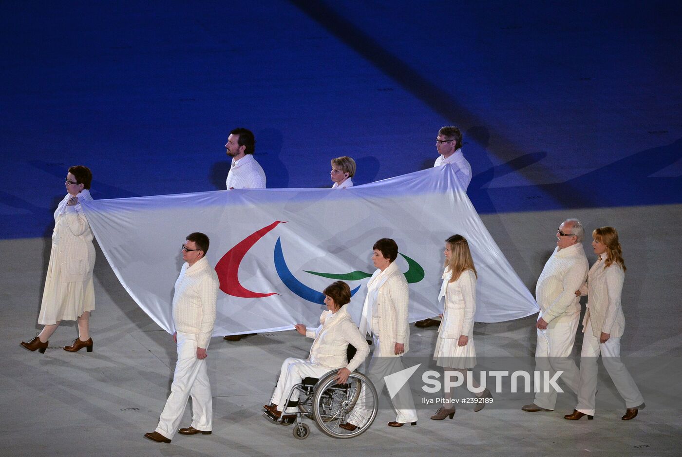 Opening ceremony of the Sochi 2014 Winter Paralympic Games