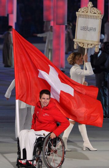 Opening ceremony of the Sochi 2014 Winter Paralympic Games