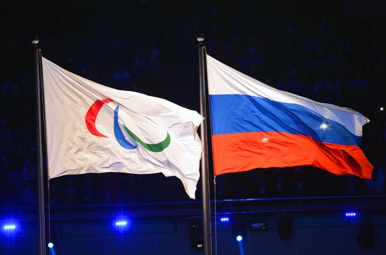 Opening ceremony of the Sochi 2014 Winter Paralympic Games