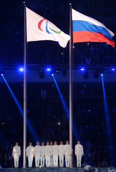 Opening ceremony of the Sochi 2014 Winter Paralympic Games