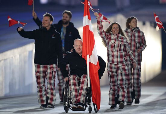 Opening ceremony of the Sochi 2014 Winter Paralympic Games