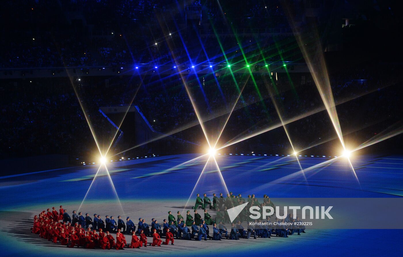 Opening ceremony of the Sochi 2014 Winter Paralympic Games