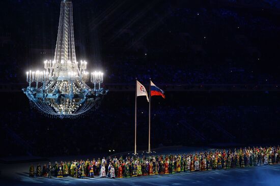 Opening ceremony of the Sochi 2014 Winter Paralympic Games