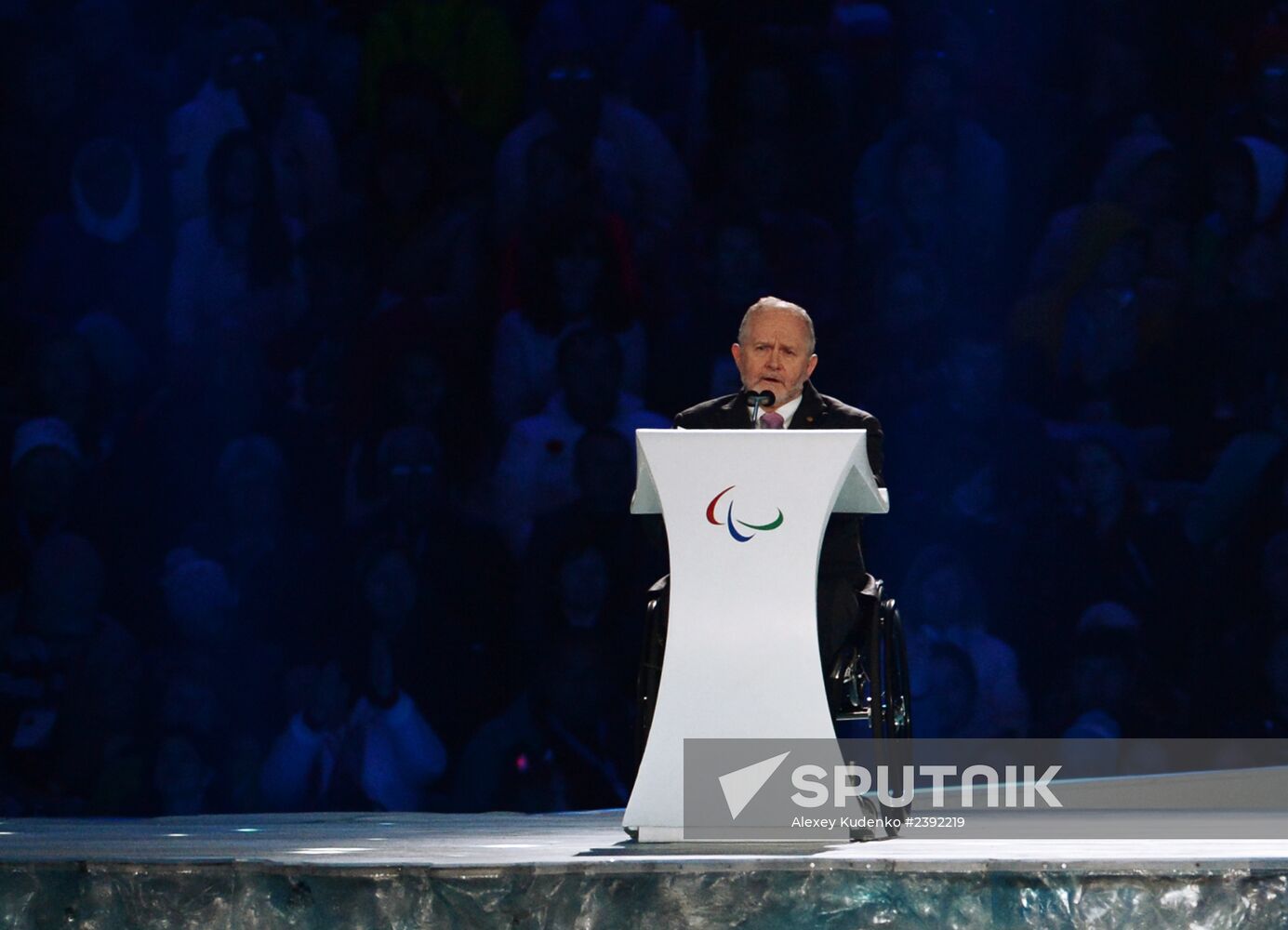 Opening ceremony of the Sochi 2014 Winter Paralympic Games