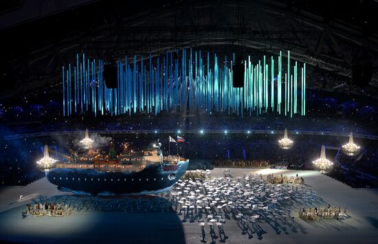 Opening ceremony of the Sochi 2014 Winter Paralympic Games