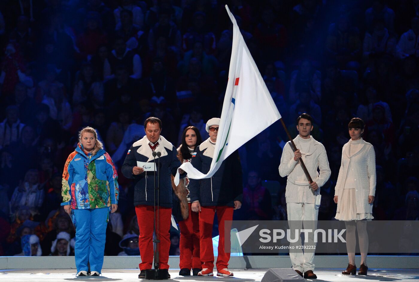 Opening ceremony of the Sochi 2014 Winter Paralympic Games