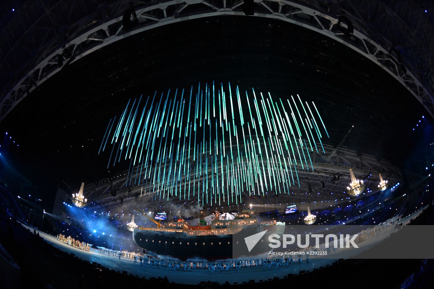 Opening ceremony of the Sochi 2014 Winter Paralympic Games